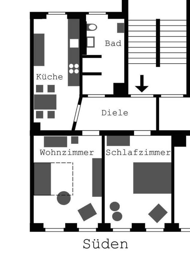 Schoener Wohnen Im Denkmal - Grosszuegig Geschnitten, Kostenfreies Wlan Лейпциг Экстерьер фото